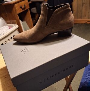 Weatherproof Brown Suede Shoes